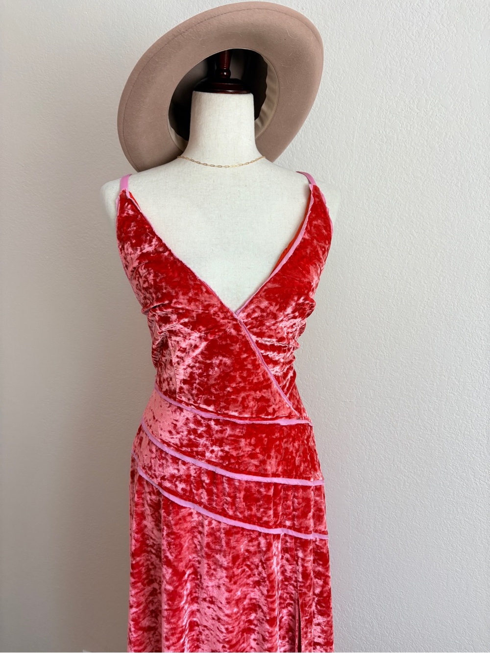 Free People Deja Velvet Midi Dress - Picture 9 of 12
